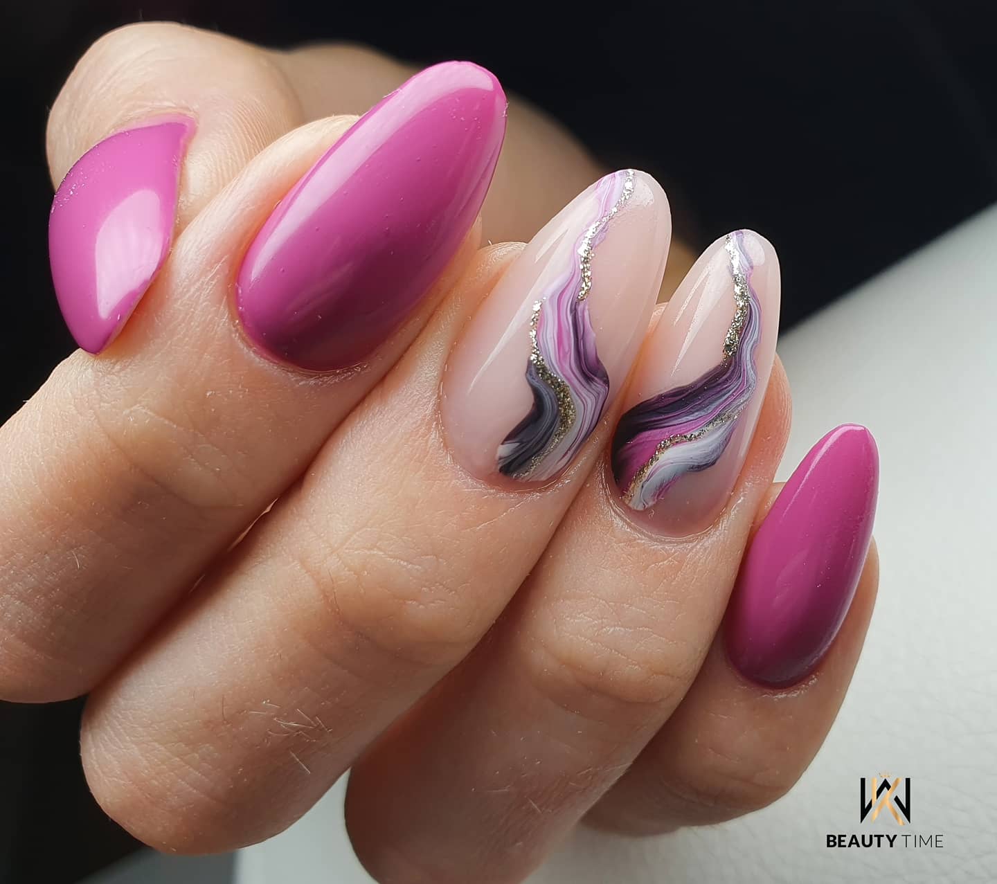 Paznokcie – realizacja Beauty Time Dzierżoniów